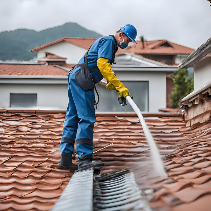 worker-is-cleaning-roof-rainwater-gutter-with-high-pressure (1)
